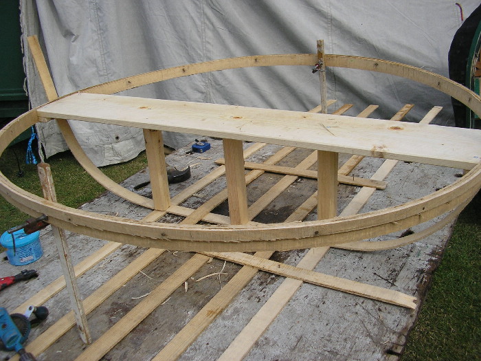 Forming the frame 2
