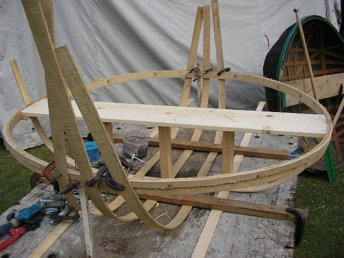 Forming the frame 3