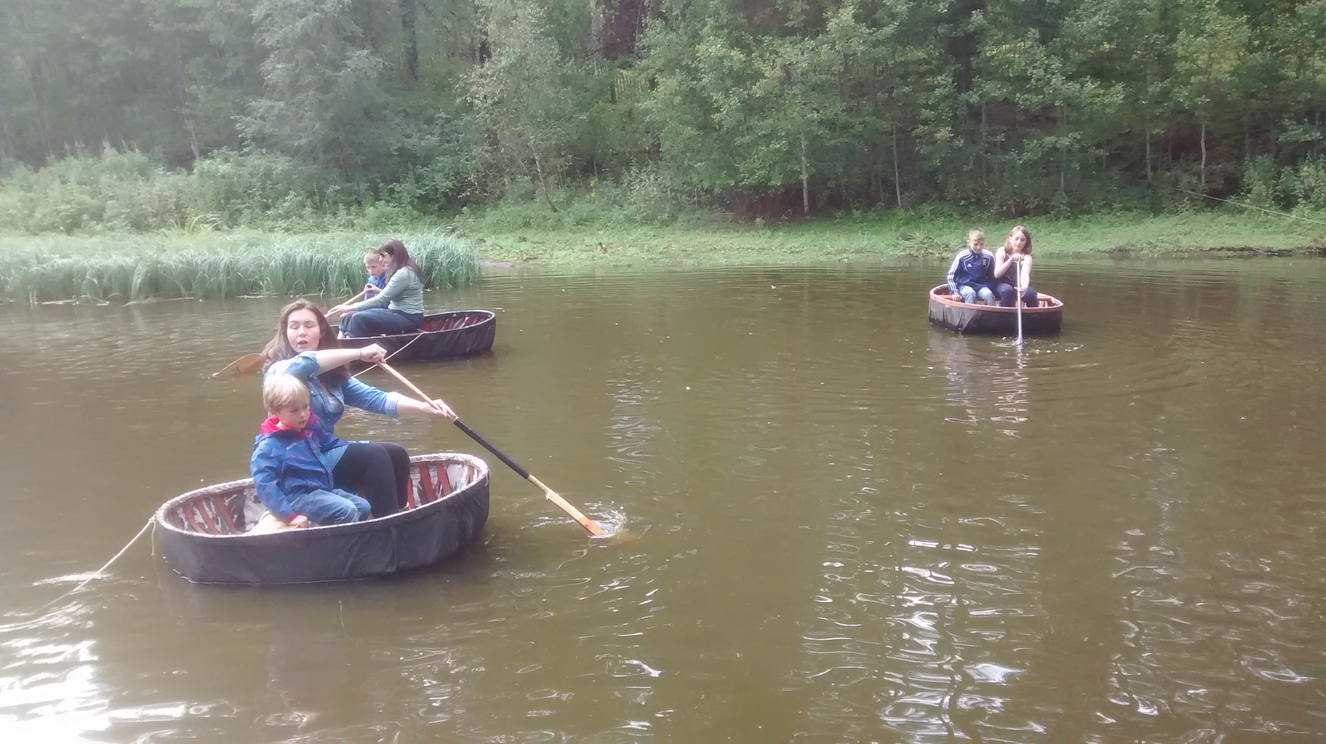 Insh Coracle at the Highland Folk Museum