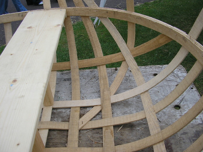 Forming the frame 4