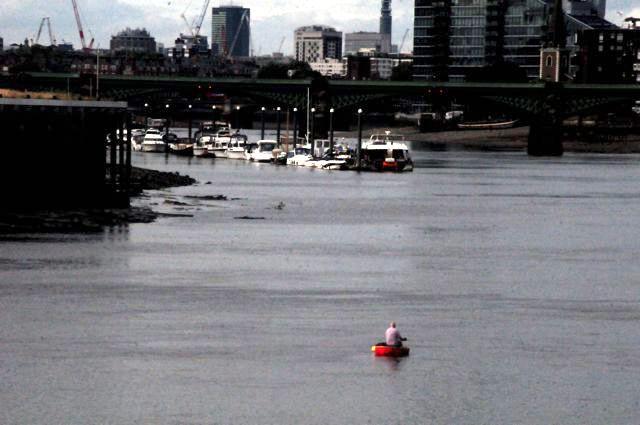 Coracle on the Thames
