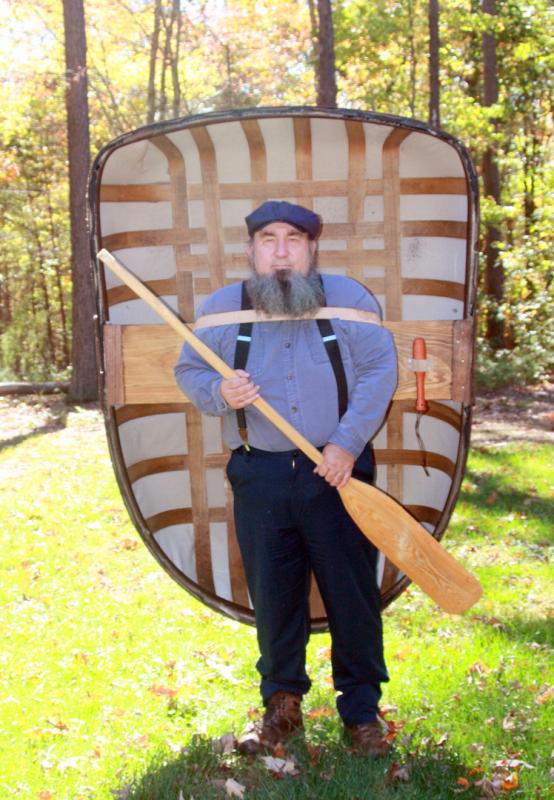 The finished coracle