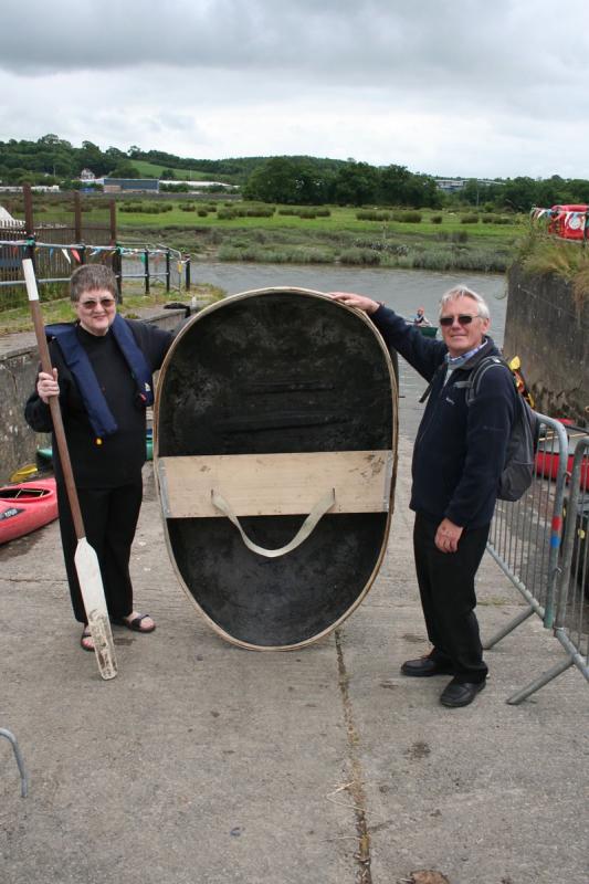 Brian and Jane Pearce at Carmarthen